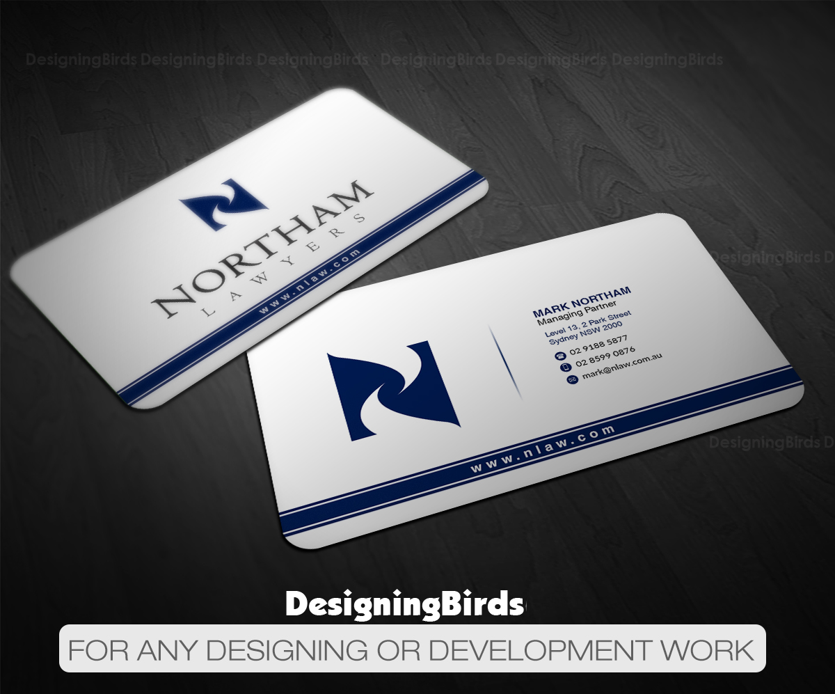 Visitenkarten-Design von Designing Birds für Northam & Associates | Design #20037014
