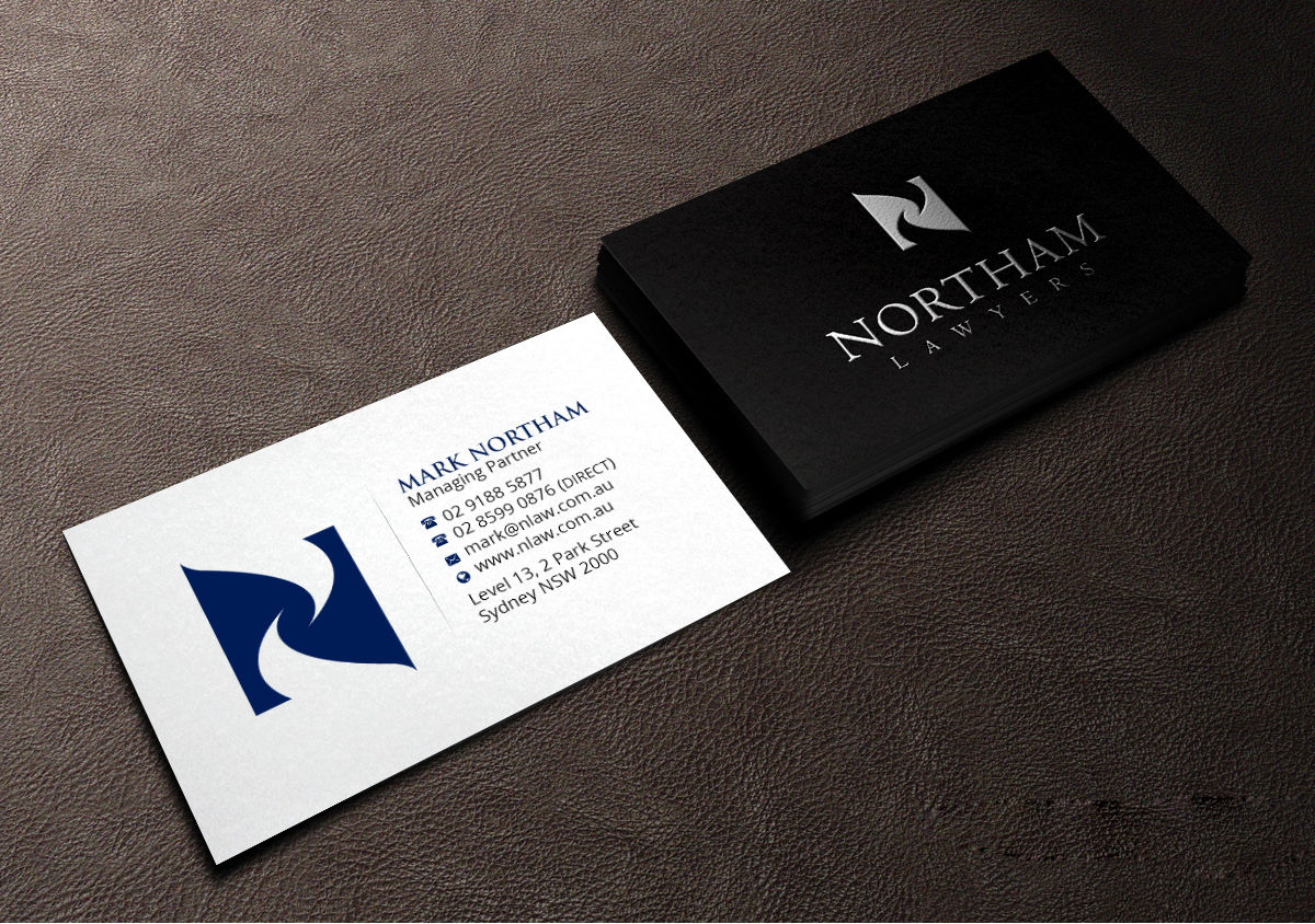Design de Carte de Visite par Creations Box 2015 pour Northam & Associates | Design #20007280