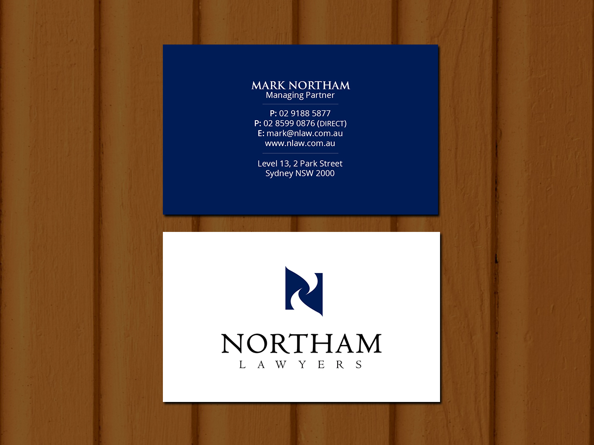 Design de Carte de Visite par Creations Box 2015 pour Northam & Associates | Design #20007282