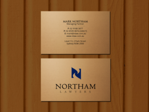 Design de Carte de Visite par Creations Box 2015 pour Northam & Associates | Design : #20010717
