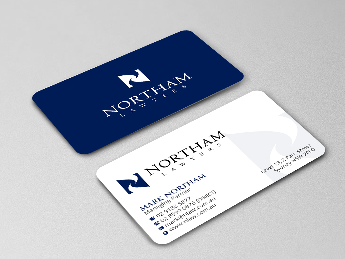 Design de Carte de Visite par Creations Box 2015 pour Northam & Associates | Design #20010723