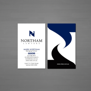 Diseño de Tarjeta de Presentación por Creations Box 2015 para Northam & Associates | Diseño: #20010727