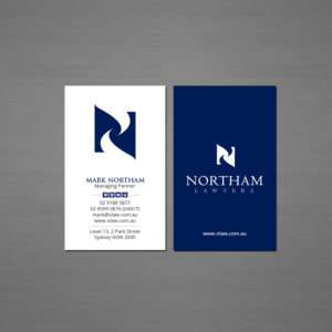 Diseño de Tarjeta de Presentación por Creations Box 2015 para Northam & Associates | Diseño: #20010728