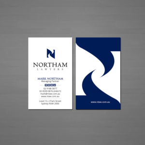 Diseño de Tarjeta de Presentación por Creations Box 2015 para Northam & Associates | Diseño: #20010729