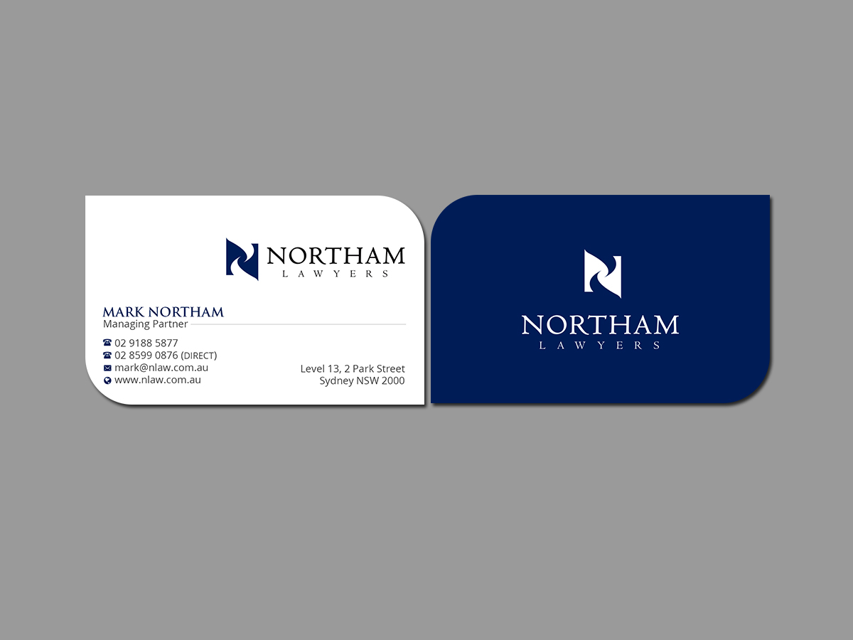 Business Card Design by Creations Box 2015 for Northam & Associates | Design #20013787