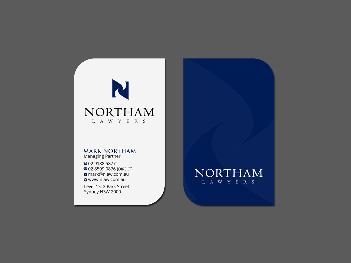 Business Card Design by Creations Box 2015 for Northam & Associates | Design #20013788