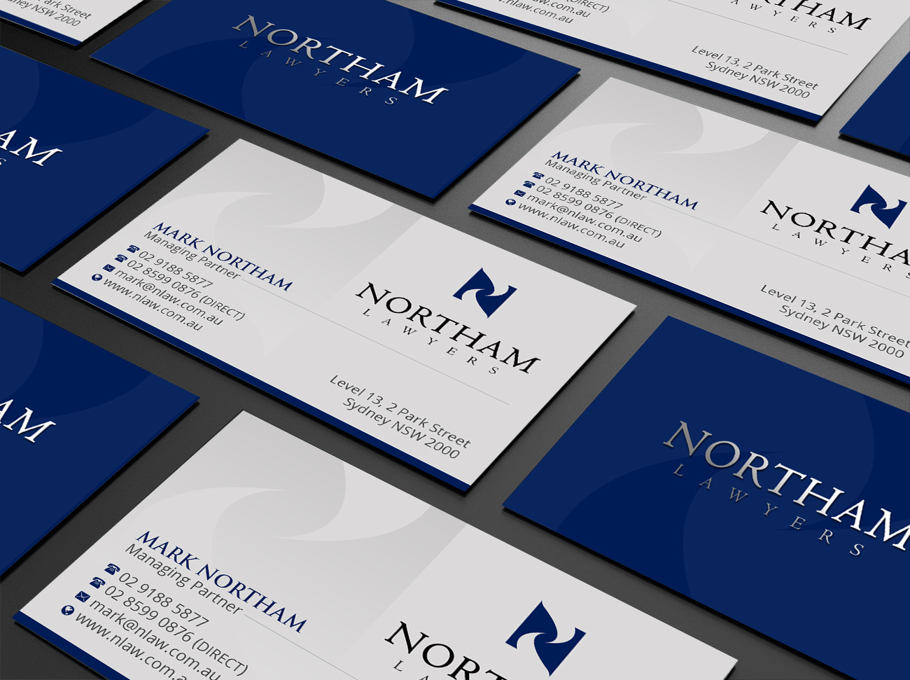 Design de Carte de Visite par Creations Box 2015 pour Northam & Associates | Design #20013802