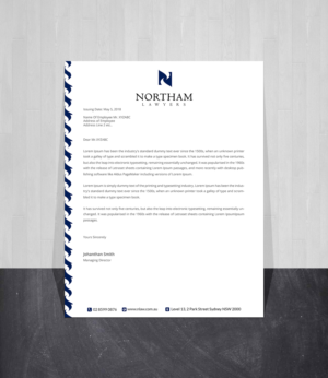 Diseño de Tarjeta de Presentación por Creations Box 2015 para Northam & Associates | Diseño: #20013812
