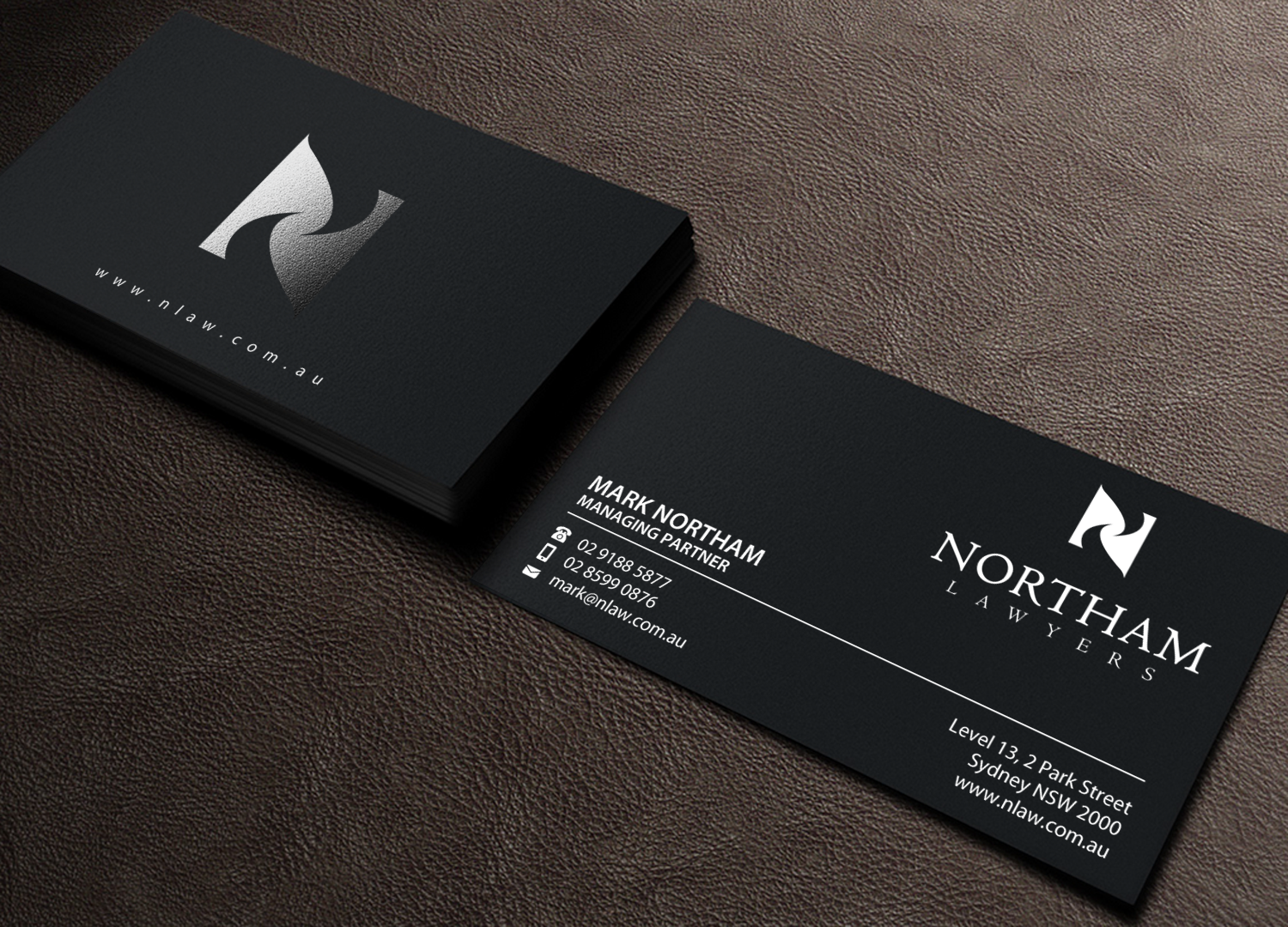 Design de Carte de Visite par Brand aid pour Northam & Associates | Design #20012183