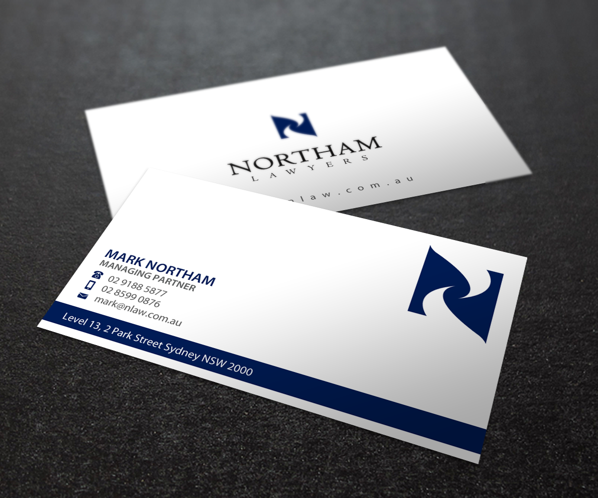 Design de Carte de Visite par Brand aid pour Northam & Associates | Design #20012203