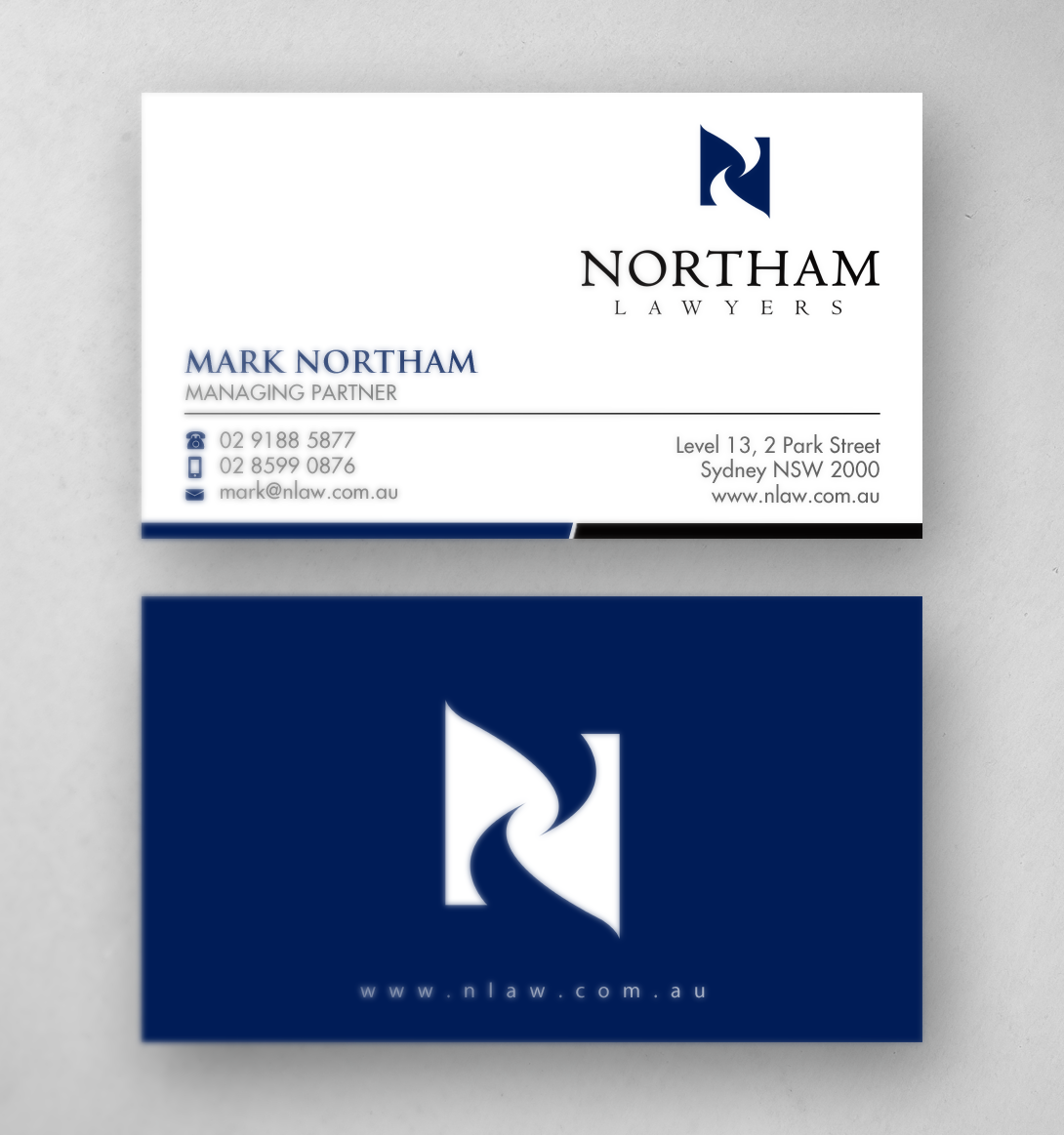 Design de Carte de Visite par Brand aid pour Northam & Associates | Design #20012230