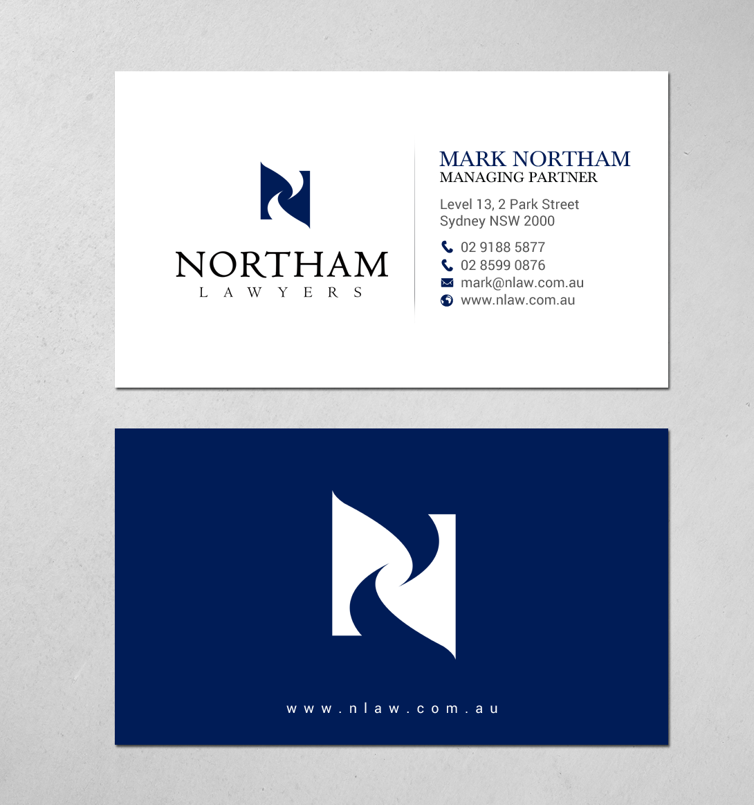 Business Card Design by chandrayaan.creative for Northam & Associates | Design #20011896