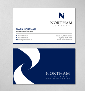Diseño de Tarjeta de Presentación por chandrayaan.creative para Northam & Associates | Diseño: #20011897