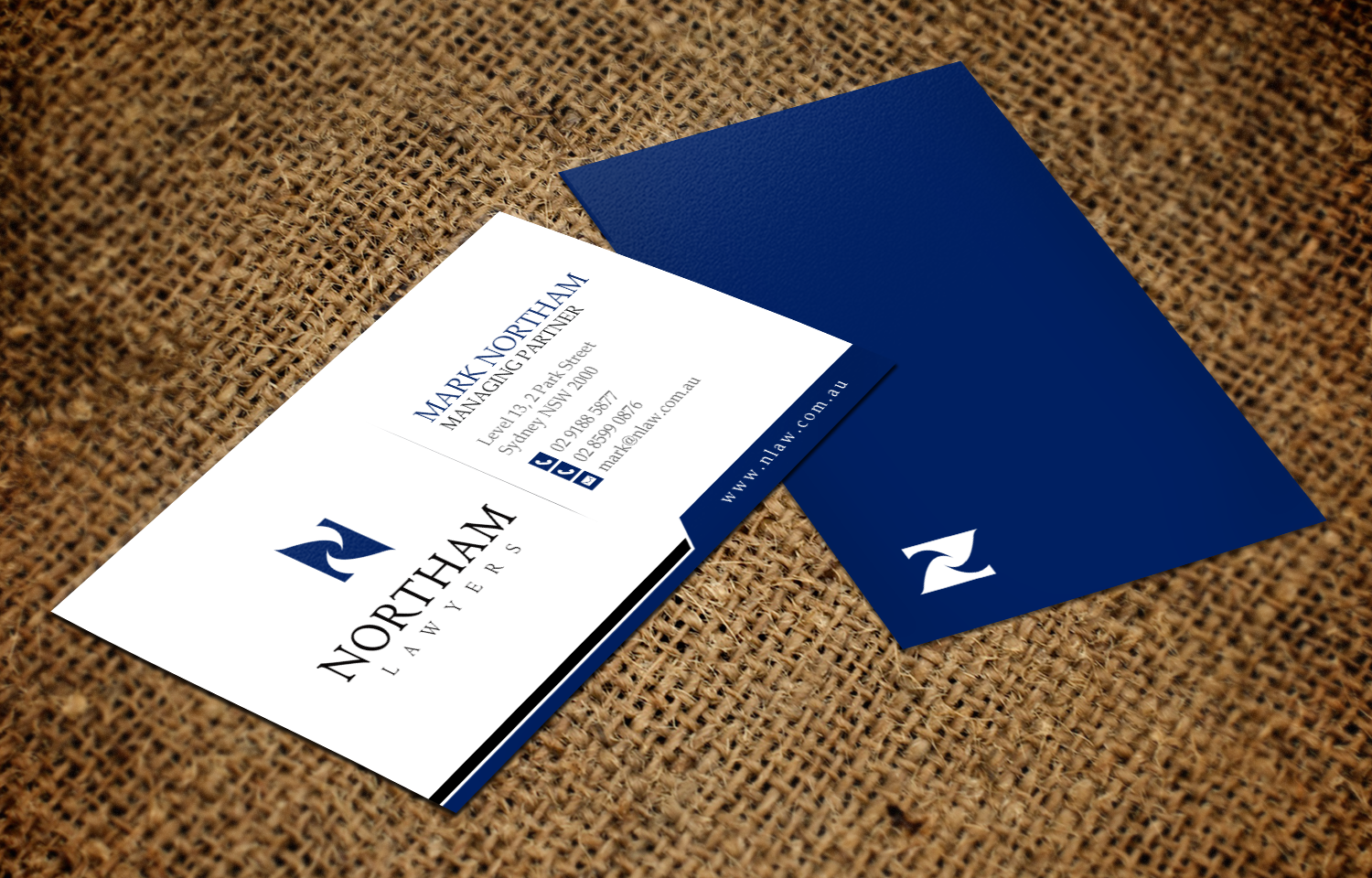 Business Card Design by chandrayaan.creative for Northam & Associates | Design #20011921
