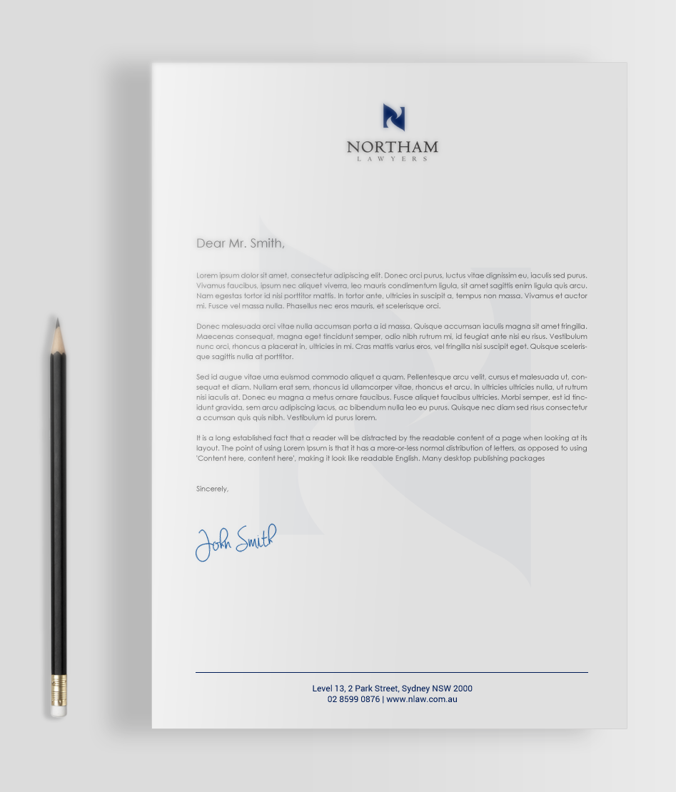 Business Card Design by chandrayaan.creative for Northam & Associates | Design #20012468