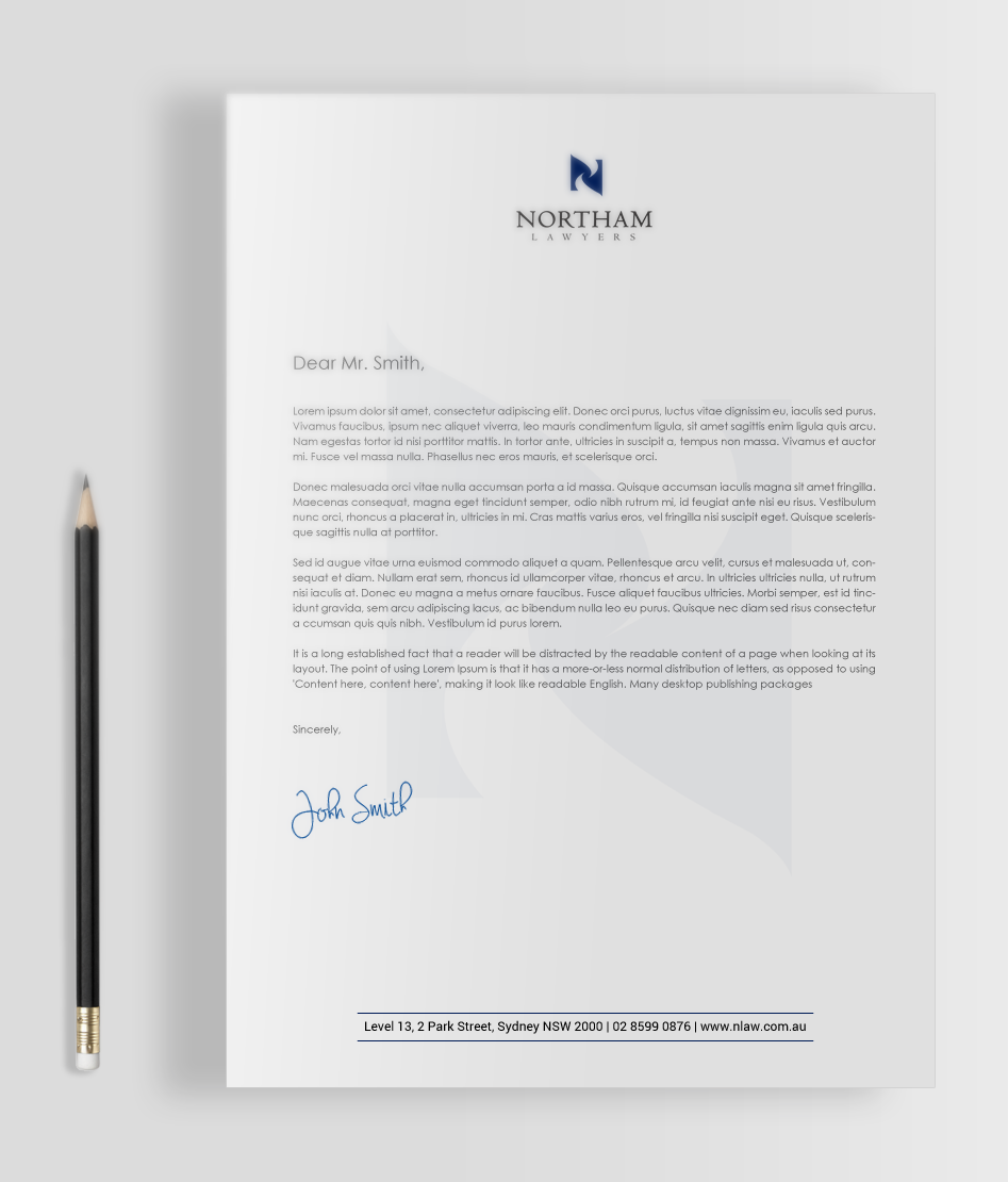 Business Card Design by chandrayaan.creative for Northam & Associates | Design #20012472