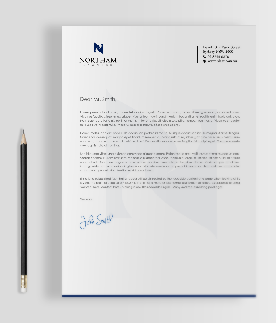 Business Card Design by chandrayaan.creative for Northam & Associates | Design #20012492