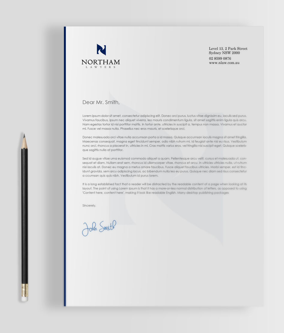 Business Card Design by chandrayaan.creative for Northam & Associates | Design #20012494