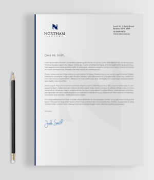 Design de Carte de Visite par chandrayaan.creative pour Northam & Associates | Design : #20012494