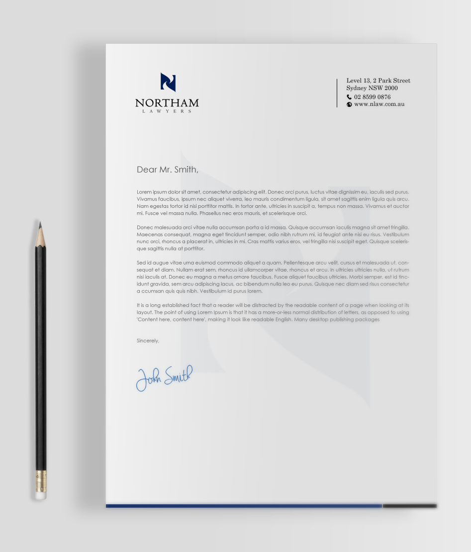 Business Card Design by chandrayaan.creative for Northam & Associates | Design #20012496