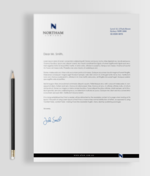 Design de Carte de Visite par chandrayaan.creative pour Northam & Associates | Design : #20012534