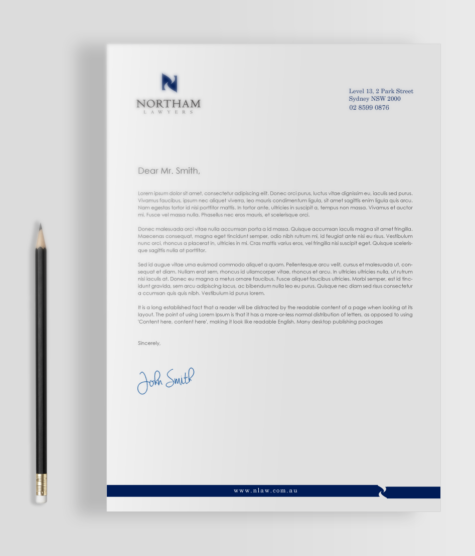 Business Card Design by chandrayaan.creative for Northam & Associates | Design #20012536