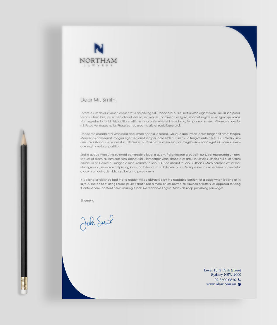 Business Card Design by chandrayaan.creative for Northam & Associates | Design #20012539