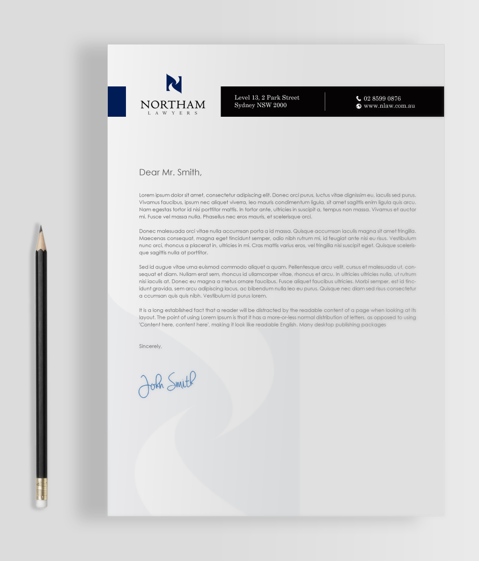 Business Card Design by chandrayaan.creative for Northam & Associates | Design #20012540