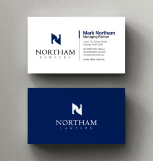 Design de Carte de Visite par chandrayaan.creative pour Northam & Associates | Design : #20013055