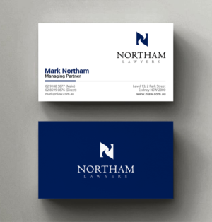 Design de Carte de Visite par chandrayaan.creative pour Northam & Associates | Design : #20013059