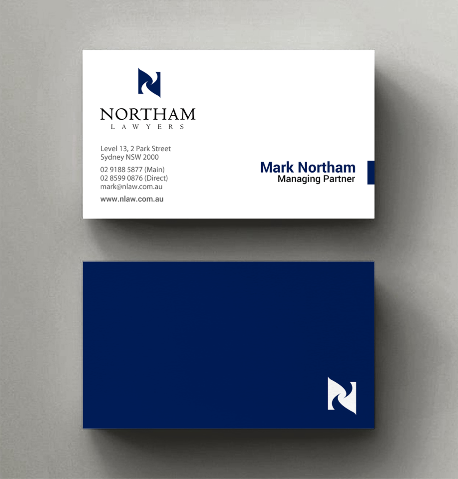 Visitenkarten-Design von chandrayaan.creative für Northam & Associates | Design #20013067