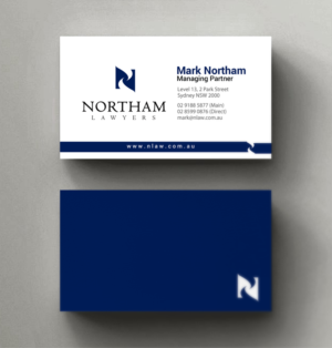 Design de Carte de Visite par chandrayaan.creative pour Northam & Associates | Design : #20013068