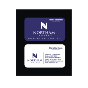 Visitenkarten-Design von sharafatali3333 für Northam & Associates | Design: #20003570