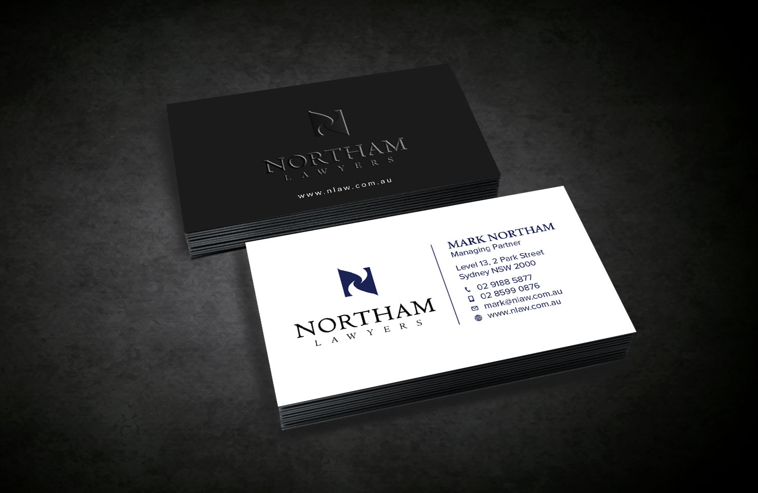 Business Card Design by Tripti Ranjan Gain for Northam & Associates | Design #20003165