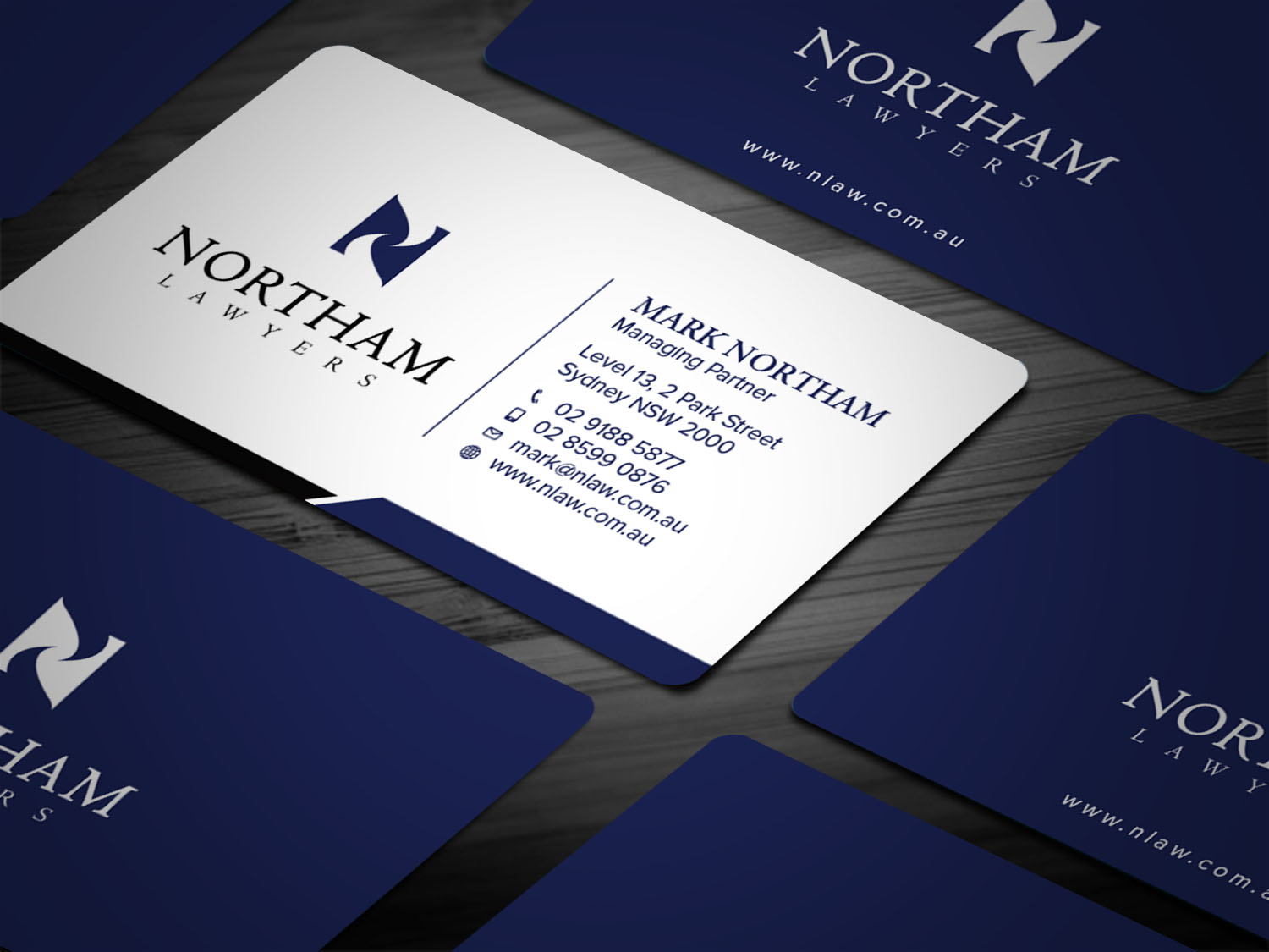 Design de Carte de Visite par Tripti Ranjan Gain pour Northam & Associates | Design #20003167
