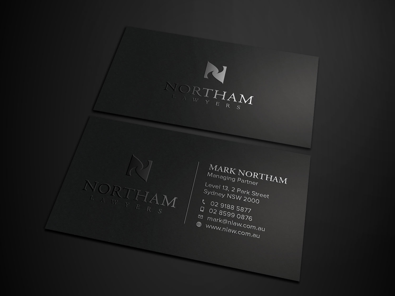 Business Card Design by Tripti Ranjan Gain for Northam & Associates | Design #20003214