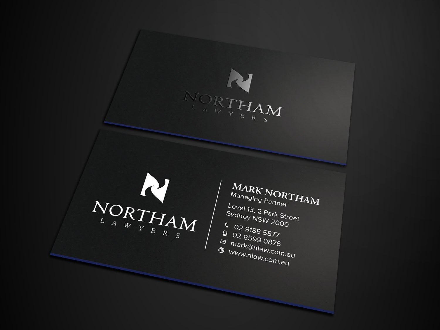 Business Card Design by Tripti Ranjan Gain for Northam & Associates | Design #20003215