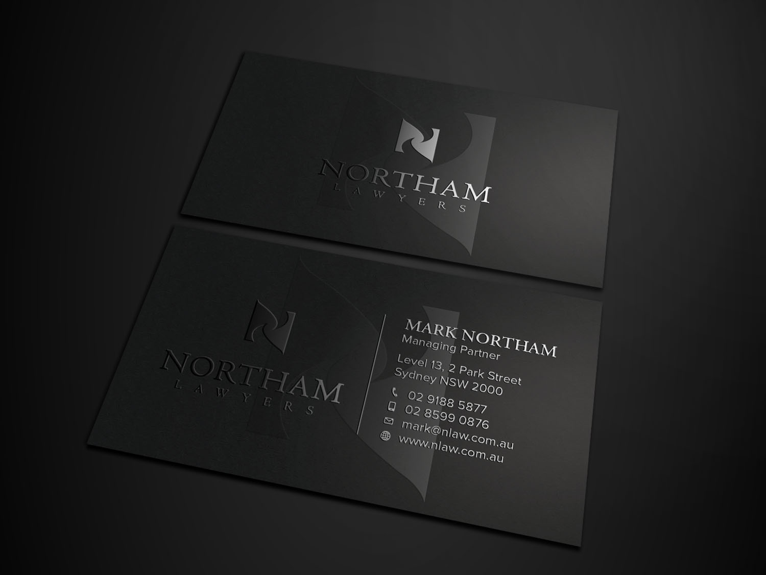 Business Card Design by Tripti Ranjan Gain for Northam & Associates | Design #20003217