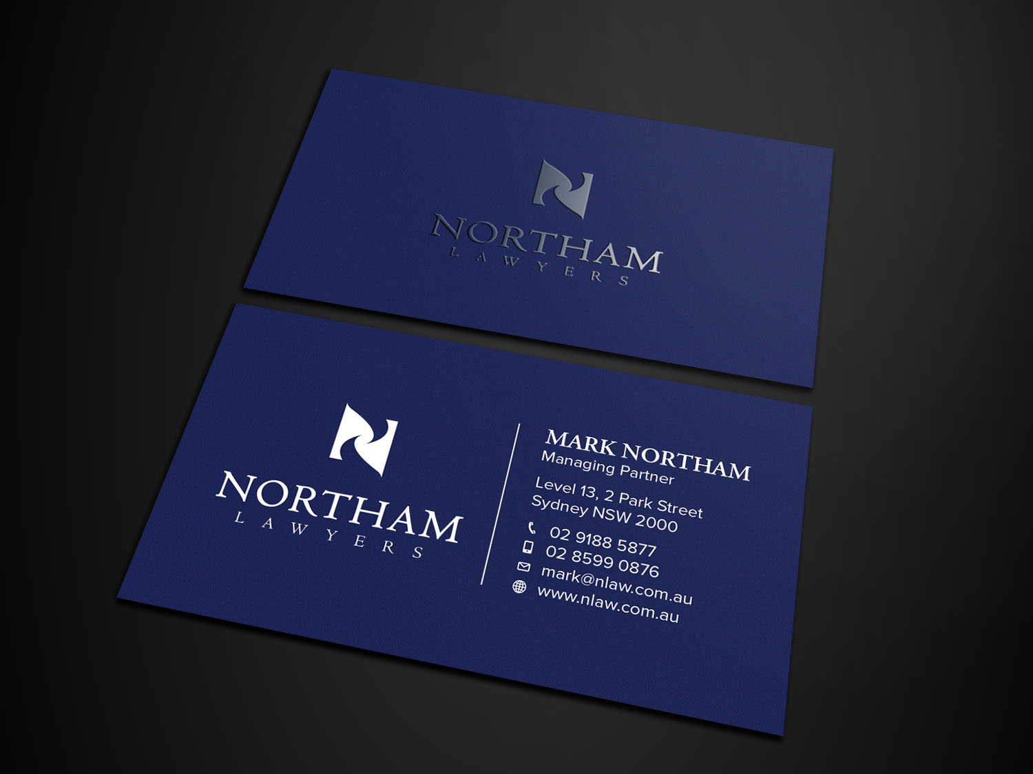 Business Card Design by Tripti Ranjan Gain for Northam & Associates | Design #20003219