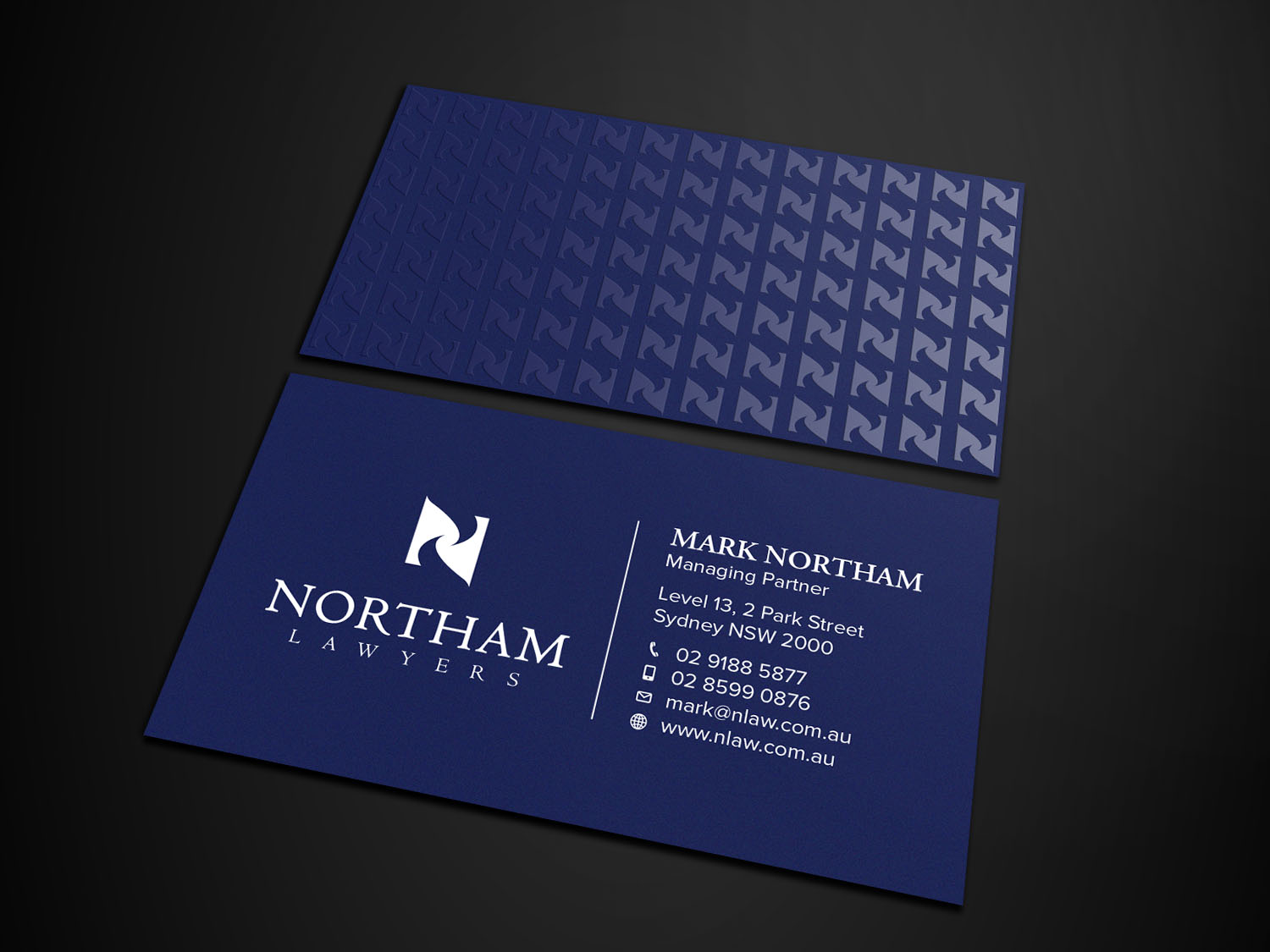 Diseño de Tarjeta de Presentación por Tripti Ranjan Gain para Northam & Associates | Diseño #20003226