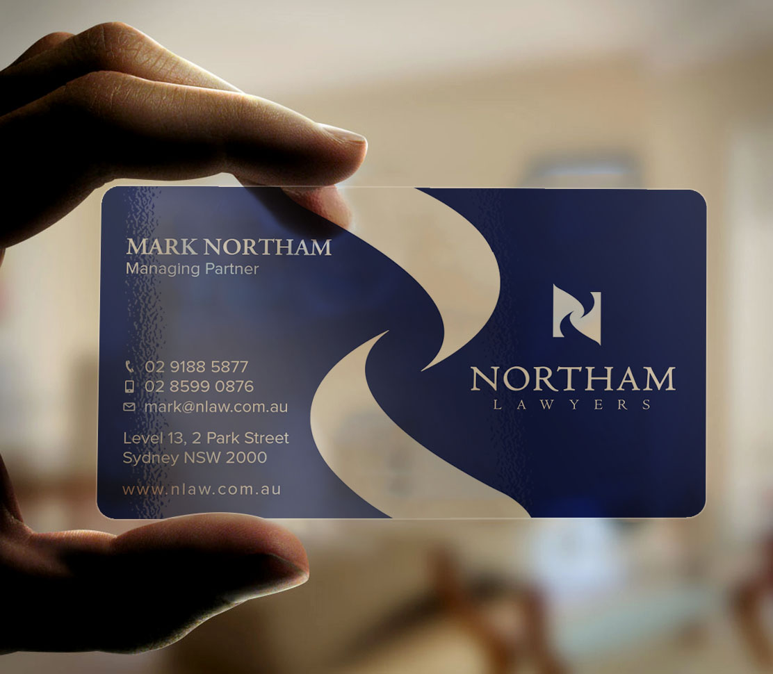 Design de Carte de Visite par Tripti Ranjan Gain pour Northam & Associates | Design #20003233