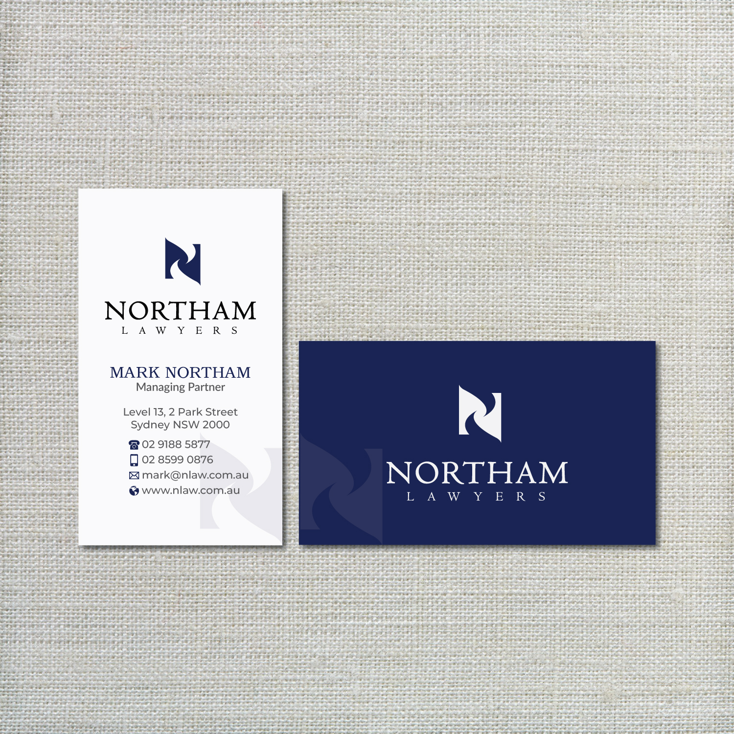 Business Card Design by R.design for Northam & Associates | Design #19999595