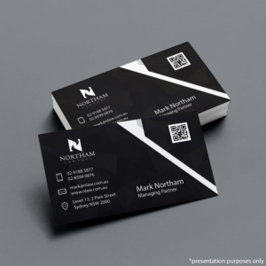Business card for law firm | Visitenkarten-Design von JanuXart