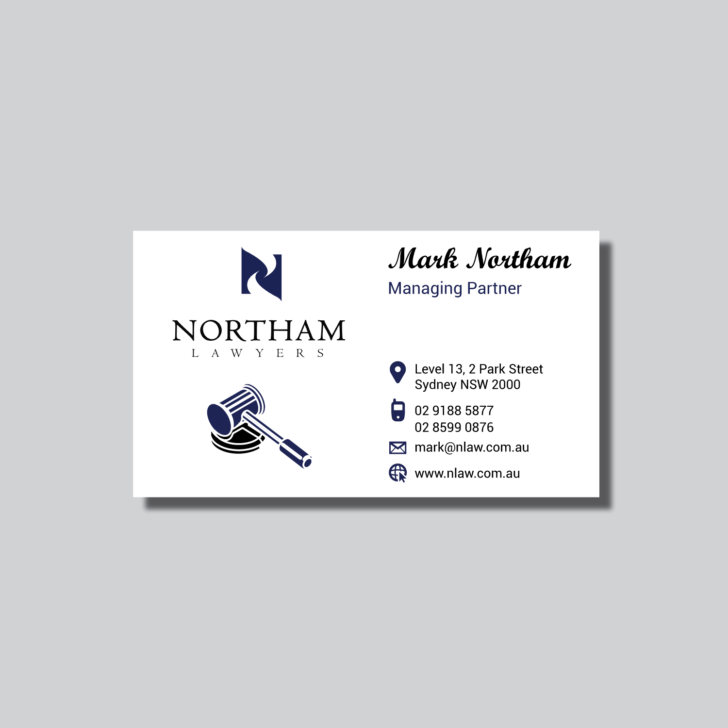 Business Card Design by Naeem Khan JPO for Northam & Associates | Design #20037094