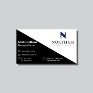 Design de Carte de Visite par Naeem Khan JPO pour Northam & Associates | Design : #20037095
