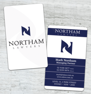 Diseño de Tarjeta de Presentación por AliceForsyth para Northam & Associates | Diseño: #20033514