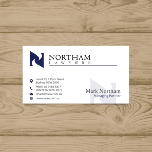 Visitenkarten-Design von naeemughal777 für Northam & Associates | Design #20017807