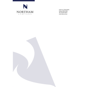 Design de Carte de Visite par naeemughal777 pour Northam & Associates | Design : #20017808