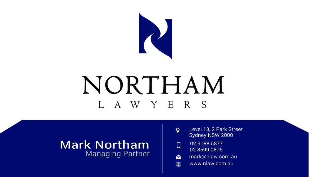 Business Card Design by zain 11 for Northam & Associates | Design #20038525