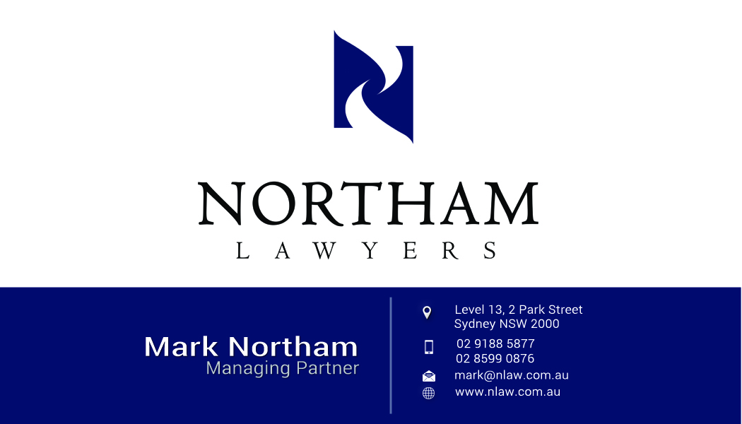 Visitenkarten-Design von zain 11 für Northam & Associates | Design #20038659